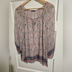 Bohemian, Gypsy, Flowy Blouse. 20ptp